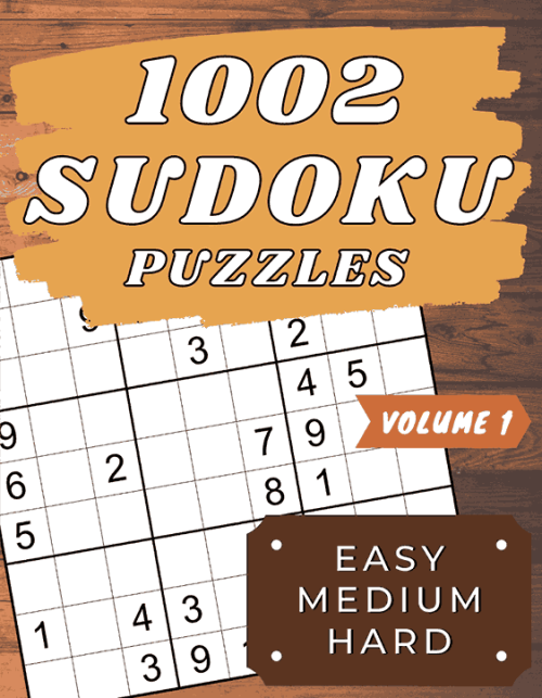 Sudoku Puzzles for Adults_Book1