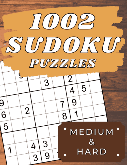 Sudoku Puzzles for Adults_Book3